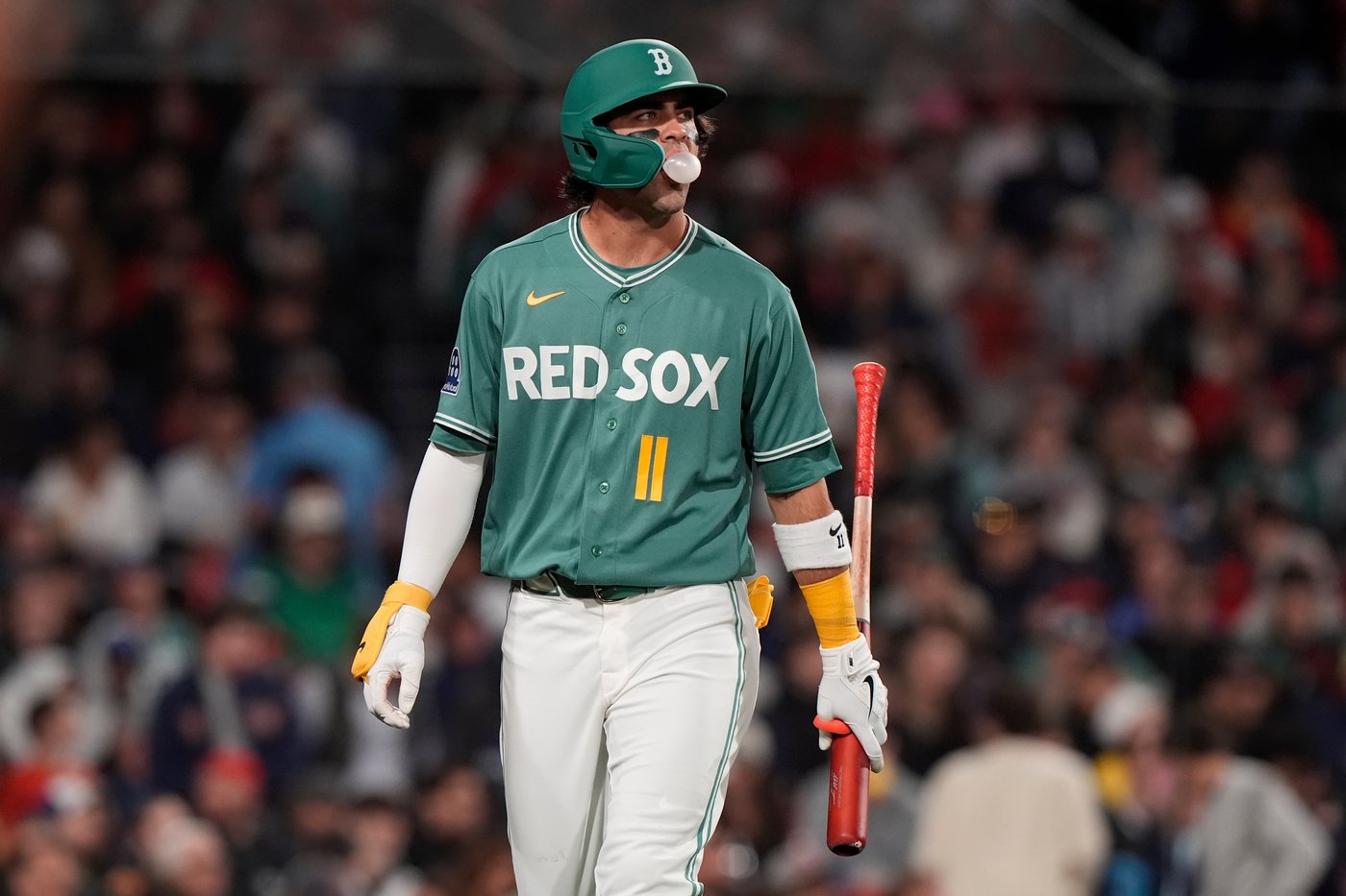 Pinch-hitter Yoshida delivers RBI single in the 10th as green-clad Red Sox beat Tigers 1-0 | iNFOnews.ca