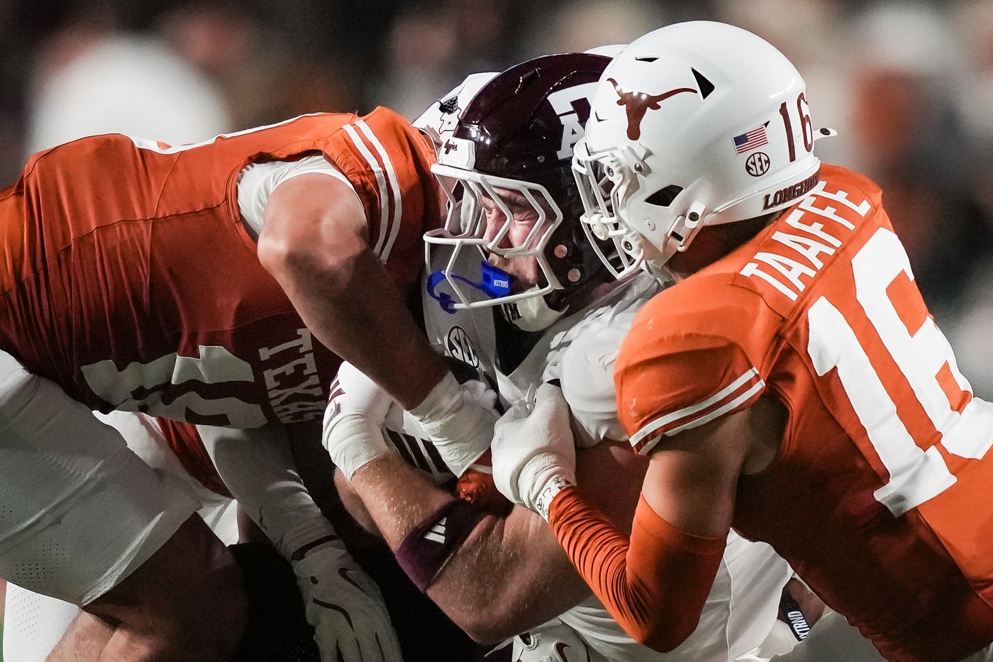 Texas A&M's perfect season spoiled by rival Texas, but playoffs await for the Aggies | iNFOnews.ca