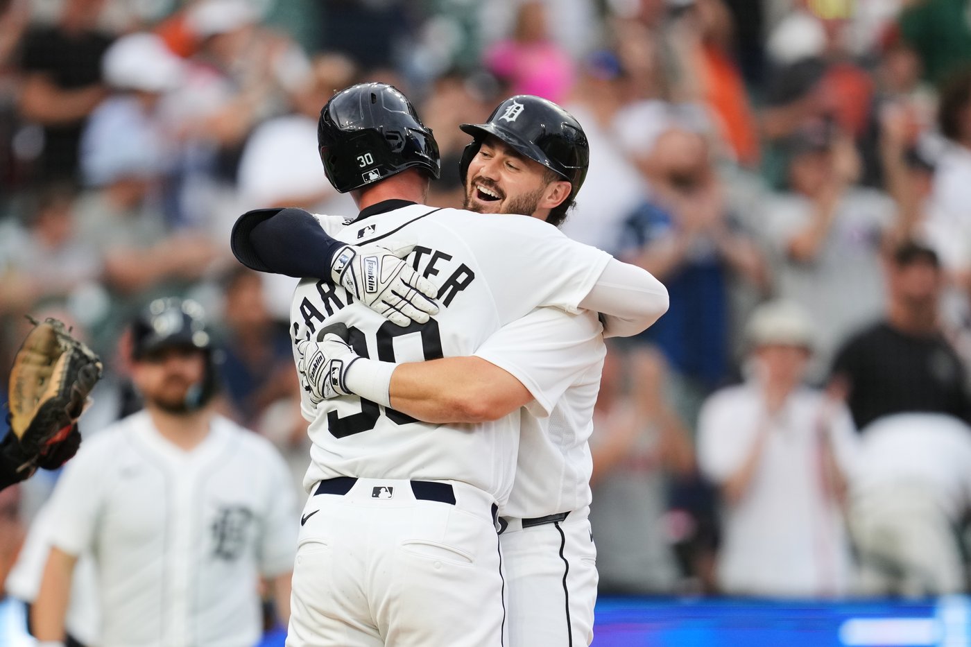 Valencia homers in 1st career plate appearance in the Tigers' 4-1 victory over the A's | iNFOnews.ca
