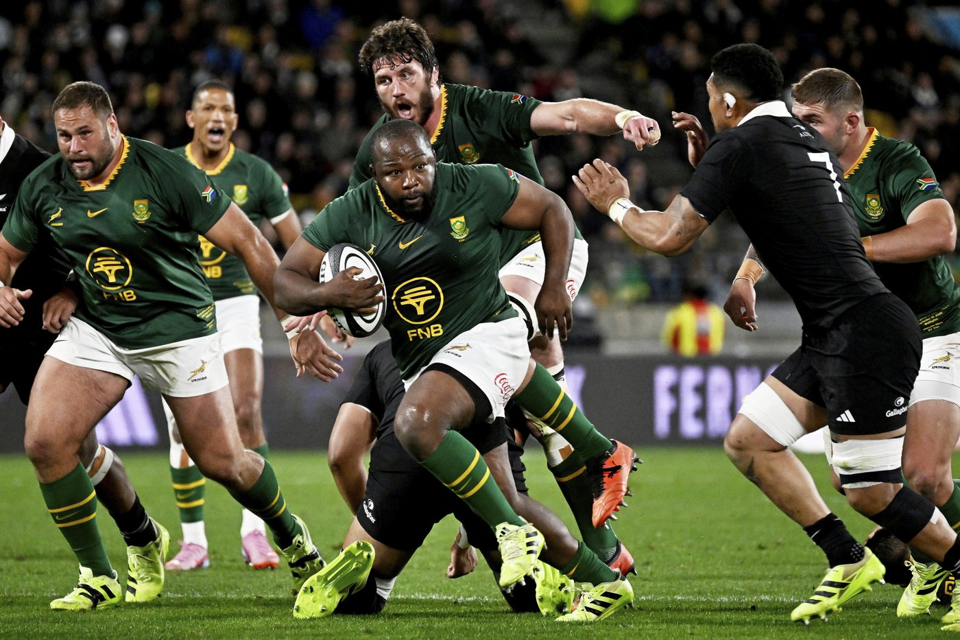 South Africa beats New Zealand 43-10, inflicting the All Blacks' heaviest test loss | iNFOnews.ca South Africa beats New Zealand 43-10, inflicting the All Blacks' heaviest test loss | iNFOnews.ca