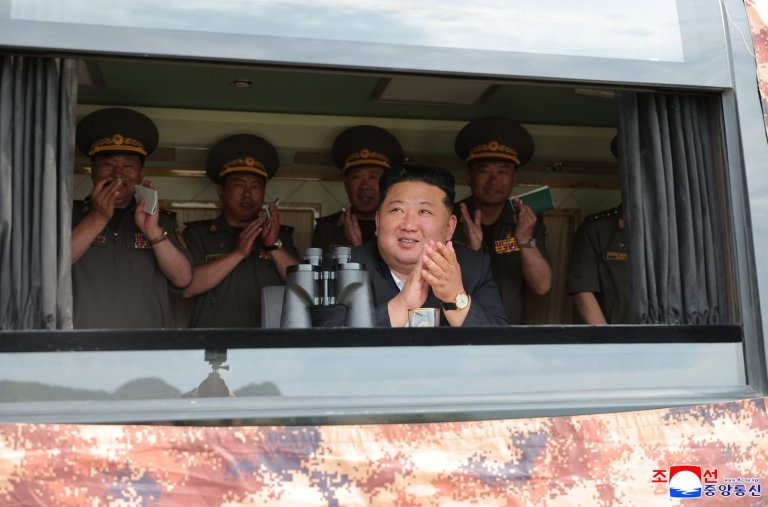 North Korea's Kim watches weapons tests and calls for 'deadly and destructive' military posture | iNFOnews.ca