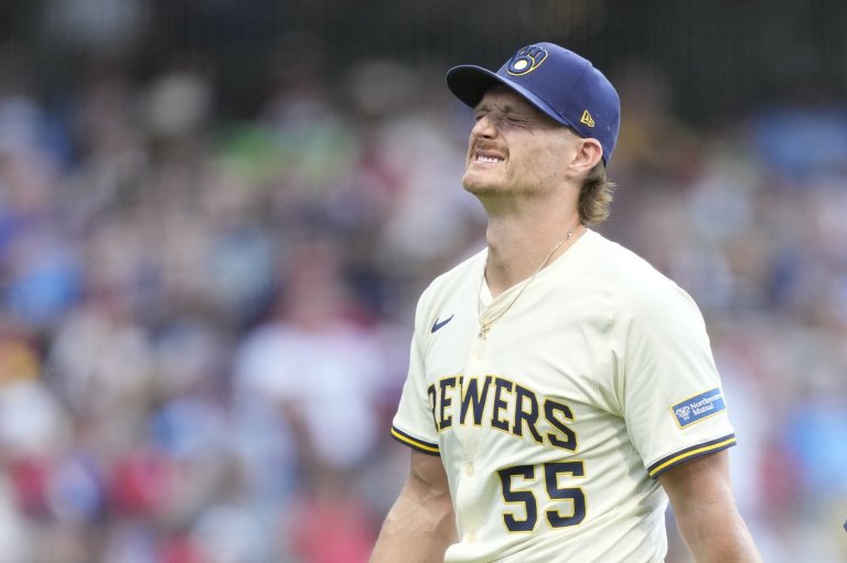 Brewers reliever Shelby Miller goes on 60-day IL with sprained UCL in his right elbow | iNFOnews.ca