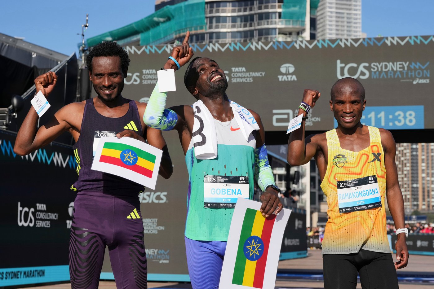 Ethiopia’s Addisu Gobena storms to a Sydney Marathon record | iNFOnews.ca