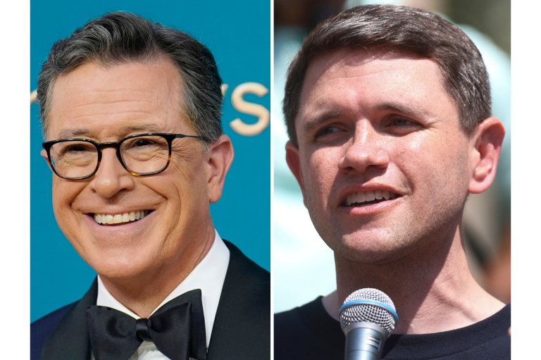 Stephen Colbert says network lawyers pulled James Talarico interview over FCC equal time fears | iNFOnews.ca