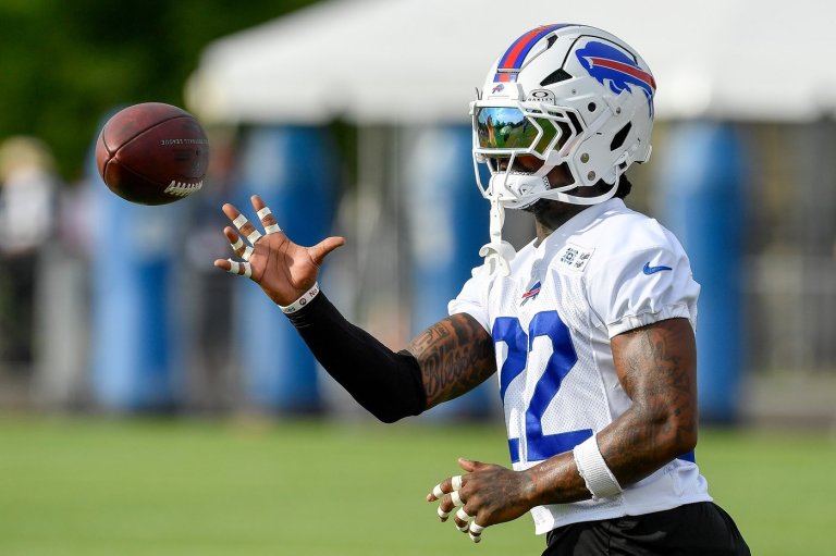Bills safety C.J. Gardner-Johnson resumes practicing 5 days after straining calf at training camp | iNFOnews.ca
