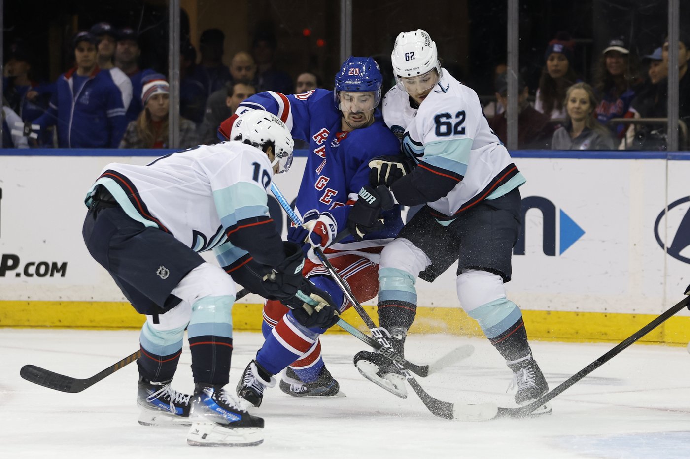 NHL roundup: Kraken rally past reeling Rangers for 7-5 win | iNFOnews.ca