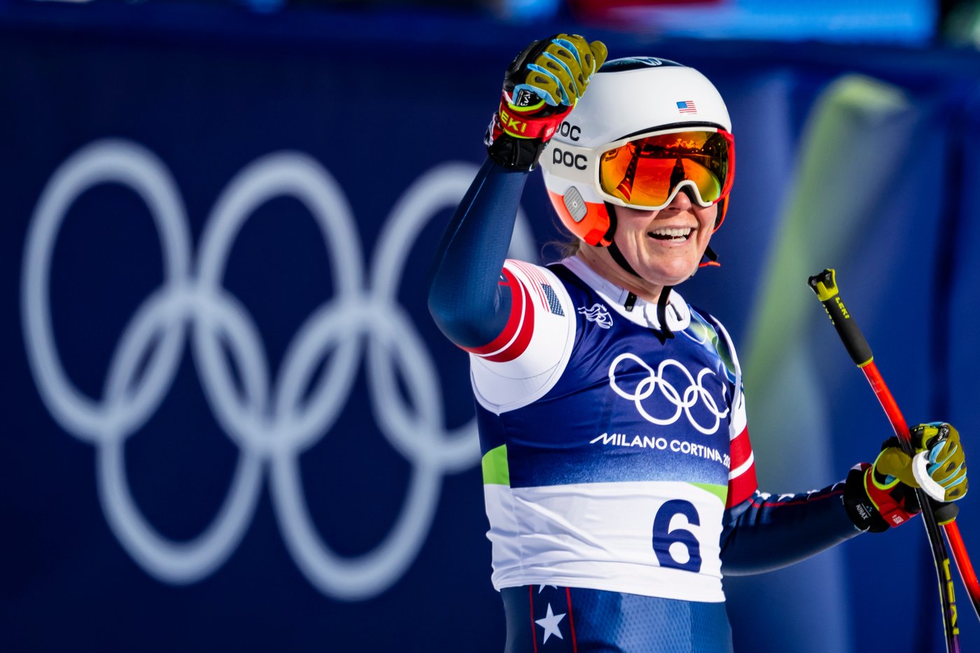 Breezy Johnson wins 1st gold for US at Milan Cortina Olympics after Lindsey Vonn crashes | iNFOnews.ca Breezy Johnson wins 1st gold for US at Milan Cortina Olympics after Lindsey Vonn crashes | iNFOnews.ca