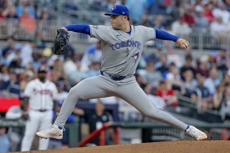 Chad Dallas combines with 5 Toronto pitchers for 4-hitter in MLB debut as Blue Jays stop Braves 7-2 | iNFOnews.ca