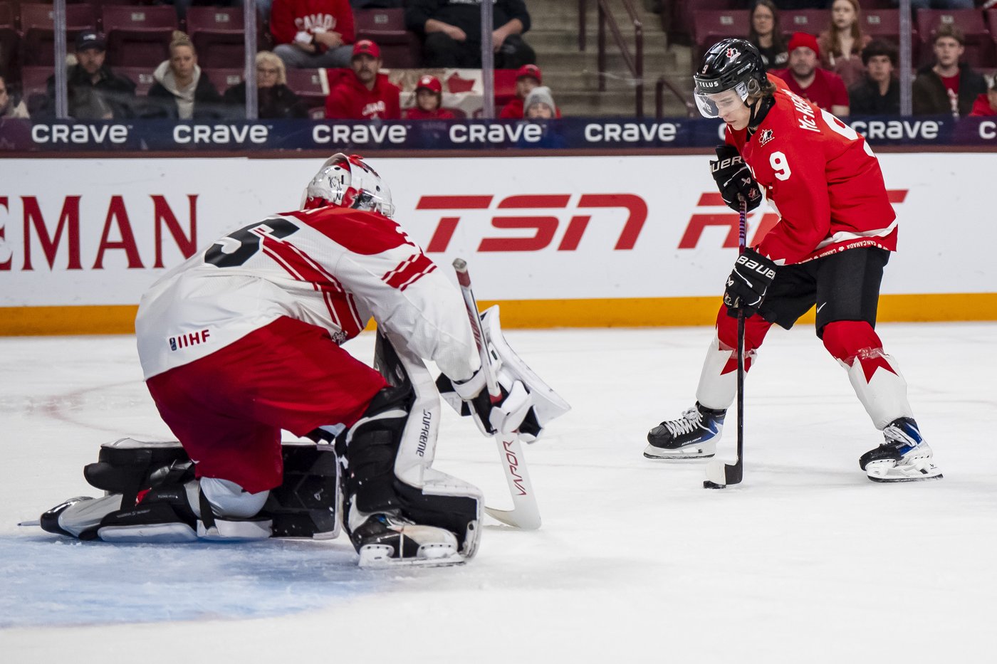 Gavin McKenna scores hat trick, Canada cruises past Denmark 9-1 at world juniors | iNFOnews.ca