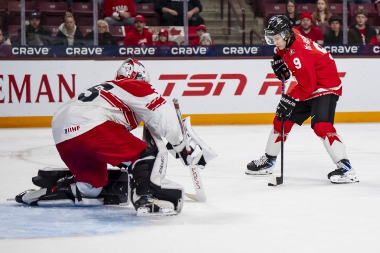 Gavin McKenna scores hat trick, Canada cruises past Denmark 9-1 at world juniors | iNFOnews.ca