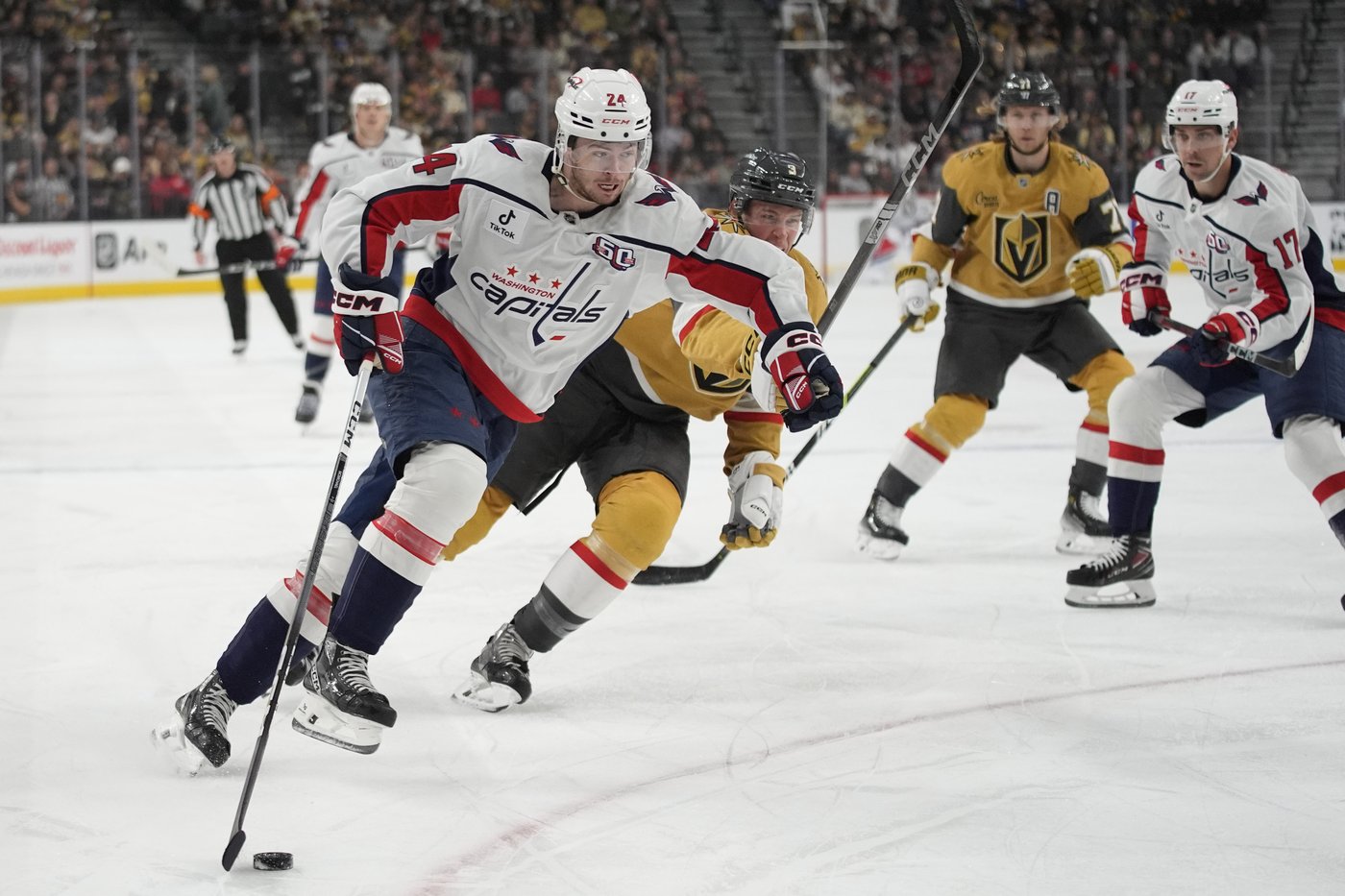 Ovechkin's hat trick and Thompson's 40 saves lead Capitals to 5-2 win over Golden Knights | iNFOnews.ca Ovechkin's hat trick and Thompson's 40 saves lead Capitals to 5-2 win over Golden Knights | iNFOnews.ca