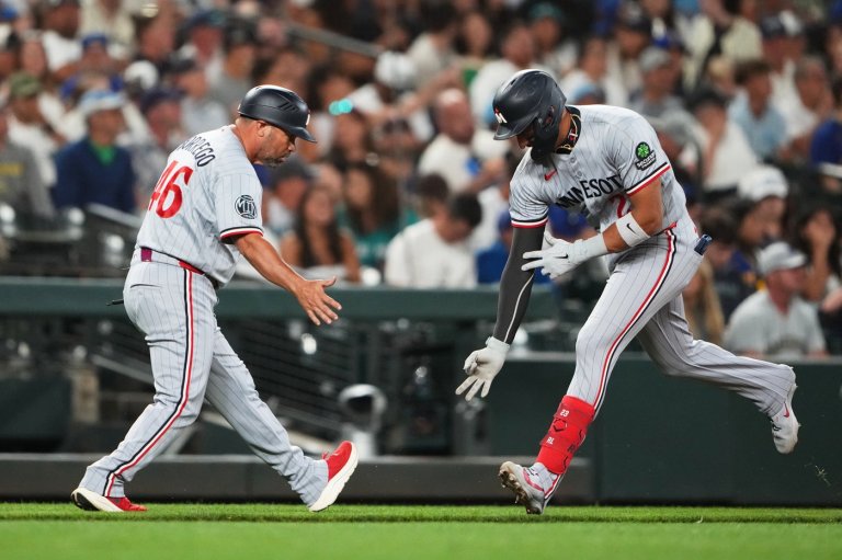 Lewis hits tying homer in 7th and Keaschall provides go-ahead double as Twins beat Mariners 5-3 | iNFOnews.ca