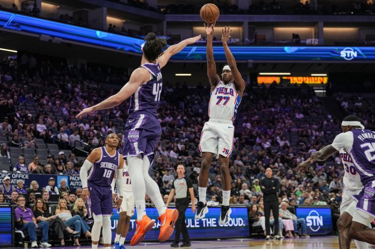 VJ Edgecombe erupts for 38 as the 76ers beat the Kings 139-118 | iNFOnews.ca