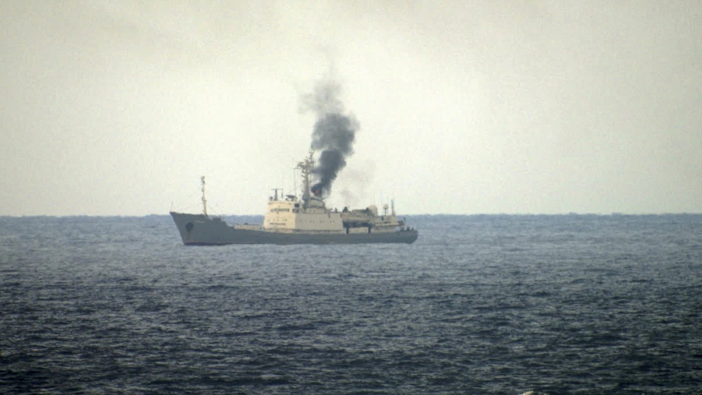 A Russian spy ship caught fire off Syria's coast, officials say. Here's audio of its broadcasts | iNFOnews.ca A Russian spy ship caught fire off Syria's coast, officials say. Here's audio of its broadcasts | iNFOnews.ca