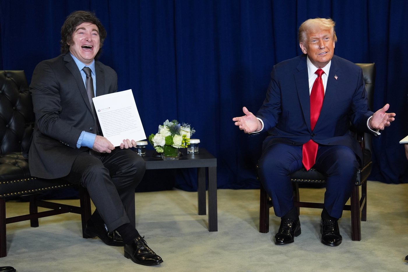 Trump says he doesn't think Argentina needs a bailout, but US will help | iNFOnews.ca