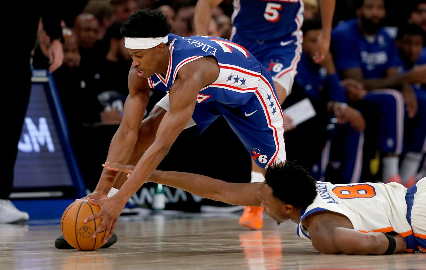 Maxey scores 36 points and the 76ers win again in New York, beating the Knicks 130-119 | iNFOnews.ca