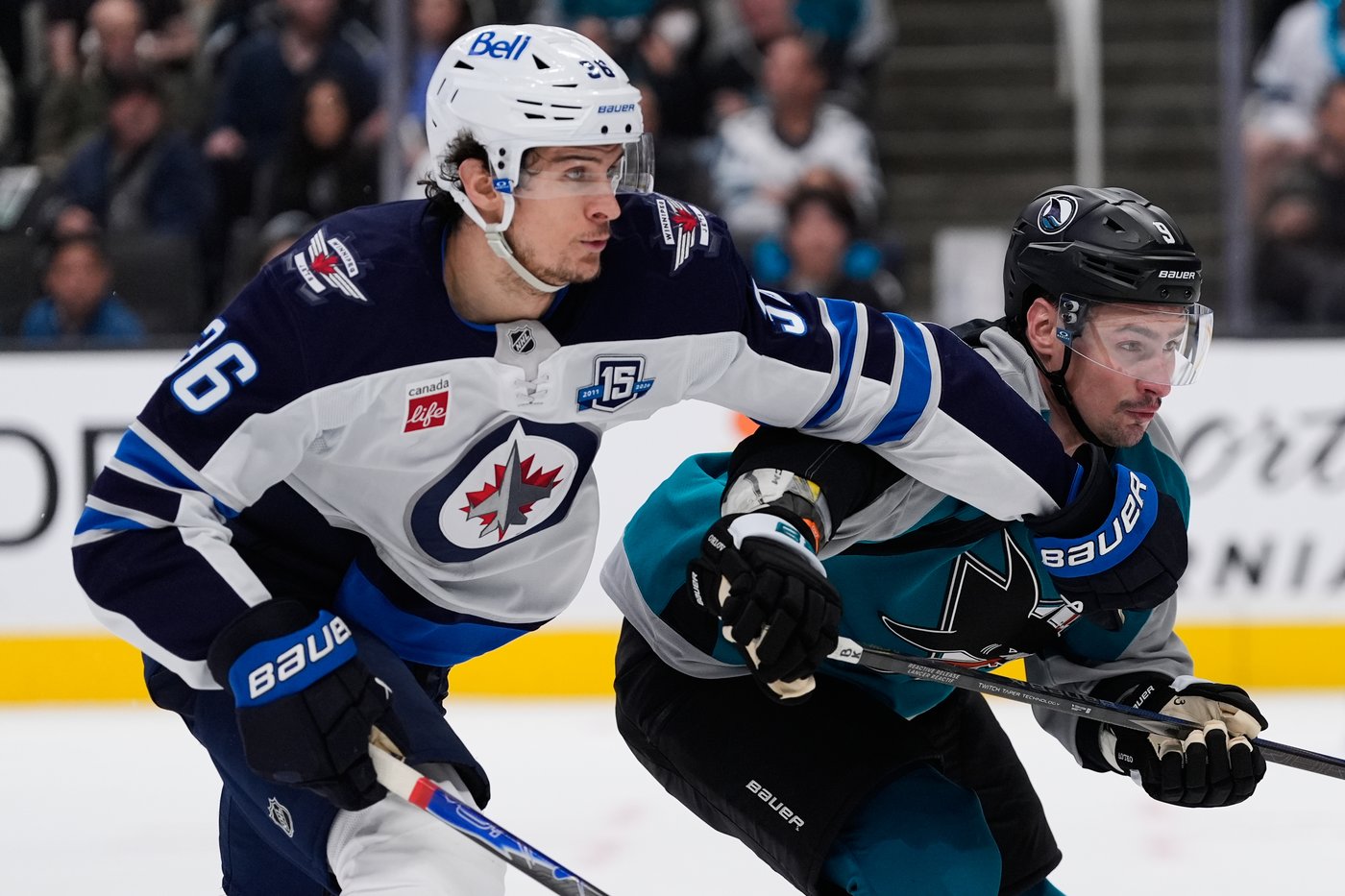 Michael Misa scores in overtime as the San Jose Sharks beat the Winnipeg Jets 2-1 | iNFOnews.ca