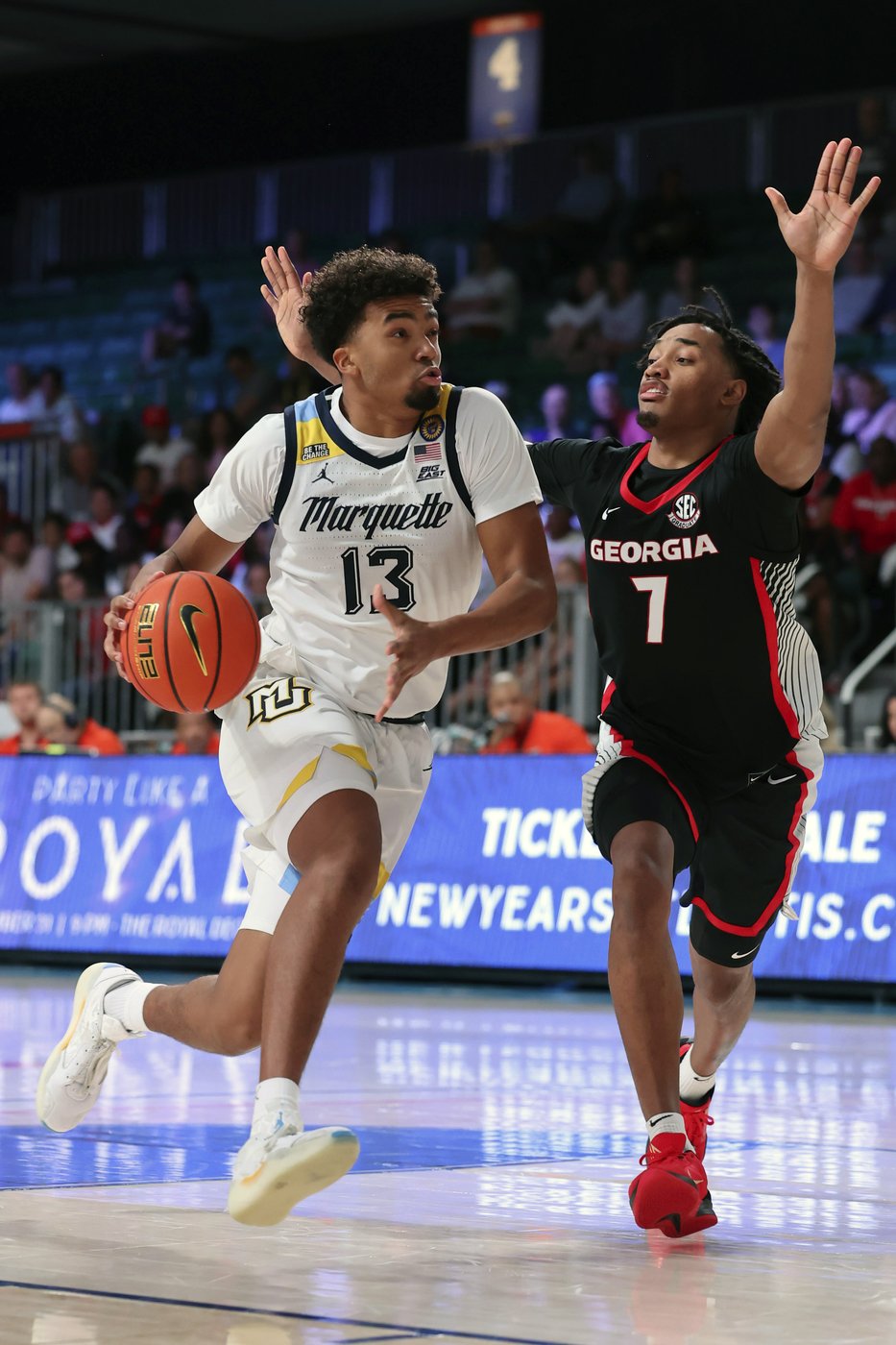 No. 15 Marquette beats Georgia 80-69 in the Bahamas behind David Joplin's 29 points | iNFOnews.ca