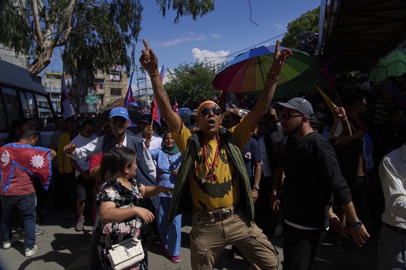 Tens of thousands demonstrate in Nepal seeking restoration of ousted monarchy | iNFOnews.ca