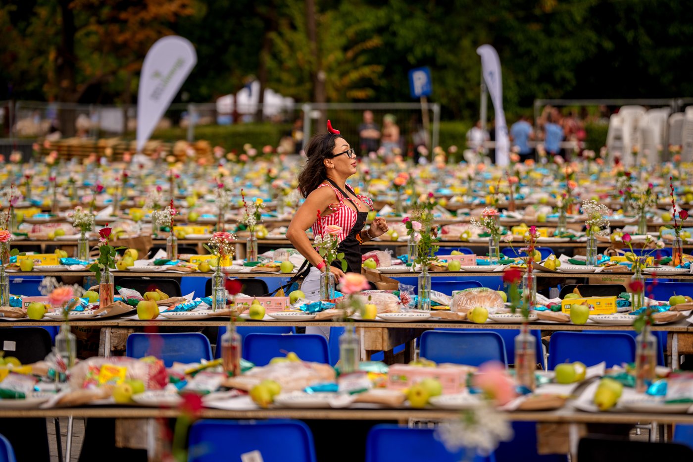 Romania sets Guinness record with miles-long table, raises funds for pediatric psychiatry hospital | iNFOnews.ca Romania sets Guinness record with miles-long table, raises funds for pediatric psychiatry hospital | iNFOnews.ca