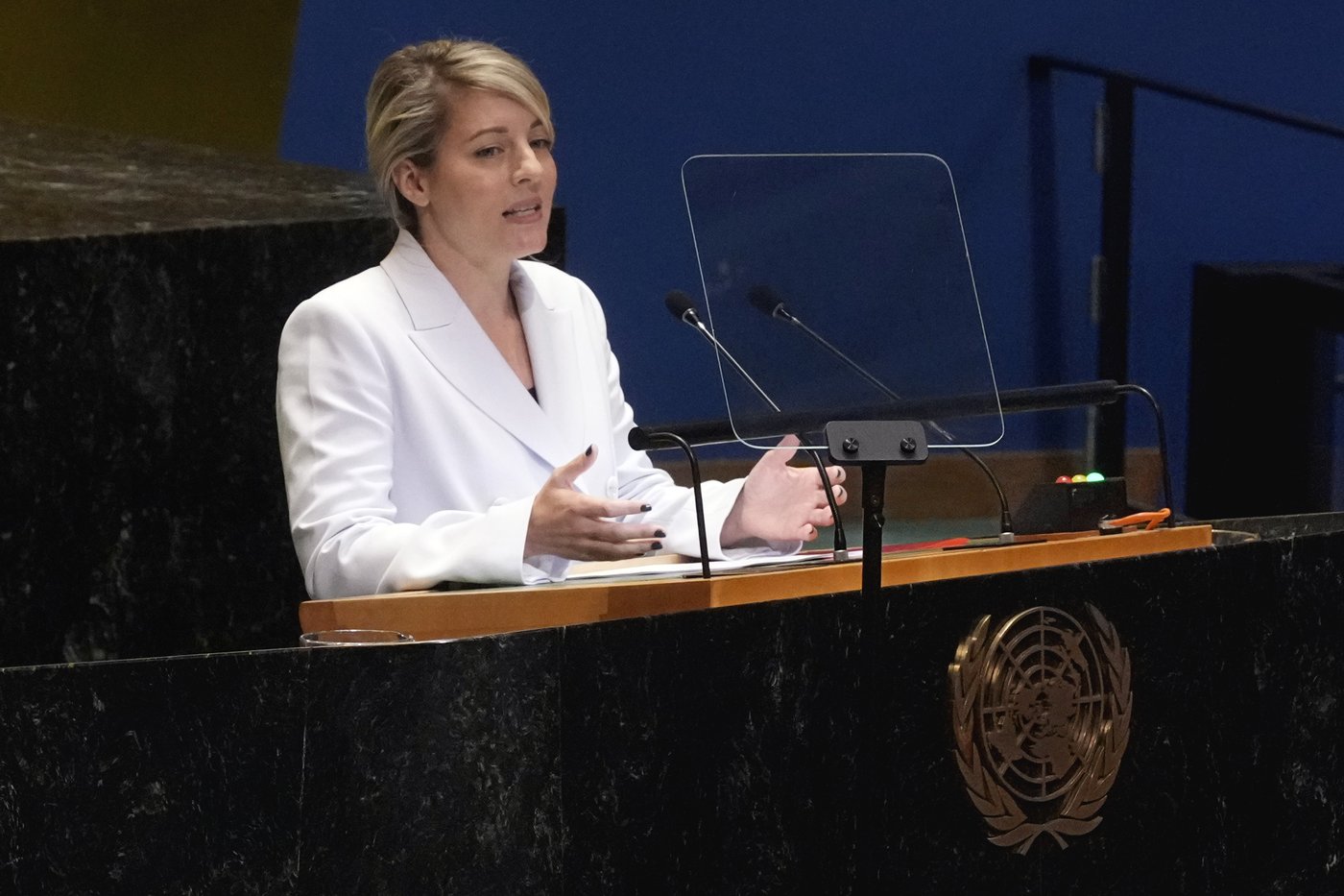 Joly targets polarization in UN speech, urges liberals to reclaim the word 'freedom' | iNFOnews.ca