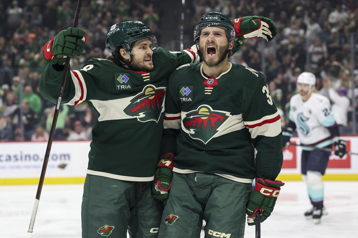 Wild get three quick goals to start game, beat Kraken 4-0 | iNFOnews.ca Wild get three quick goals to start game, beat Kraken 4-0 | iNFOnews.ca