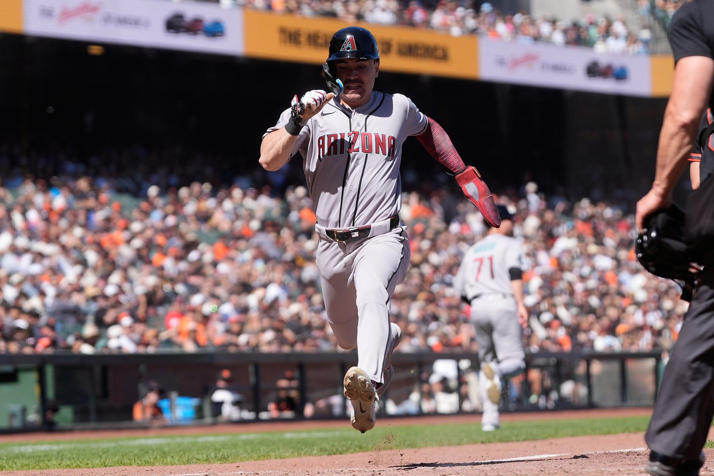 Nootbaar hits pinch grand slam in 7th to back Kelly in Diamondbacks' 7-1 win over Giants | iNFOnews.ca Nootbaar hits pinch grand slam in 7th to back Kelly in Diamondbacks' 7-1 win over Giants | iNFOnews.ca