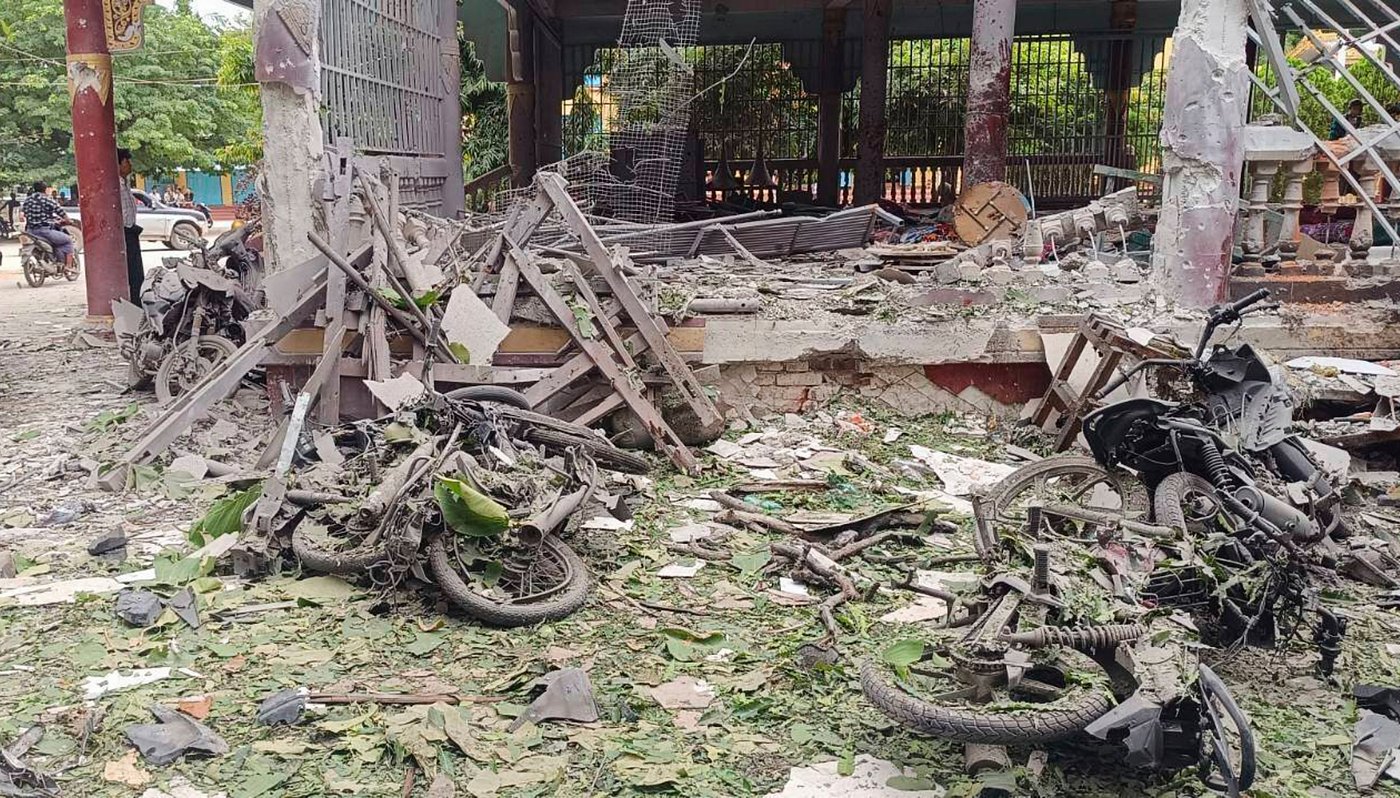 At least 23 dead after airstrike on Buddhist monastery in Myanmar | iNFOnews.ca At least 23 dead after airstrike on Buddhist monastery in Myanmar | iNFOnews.ca