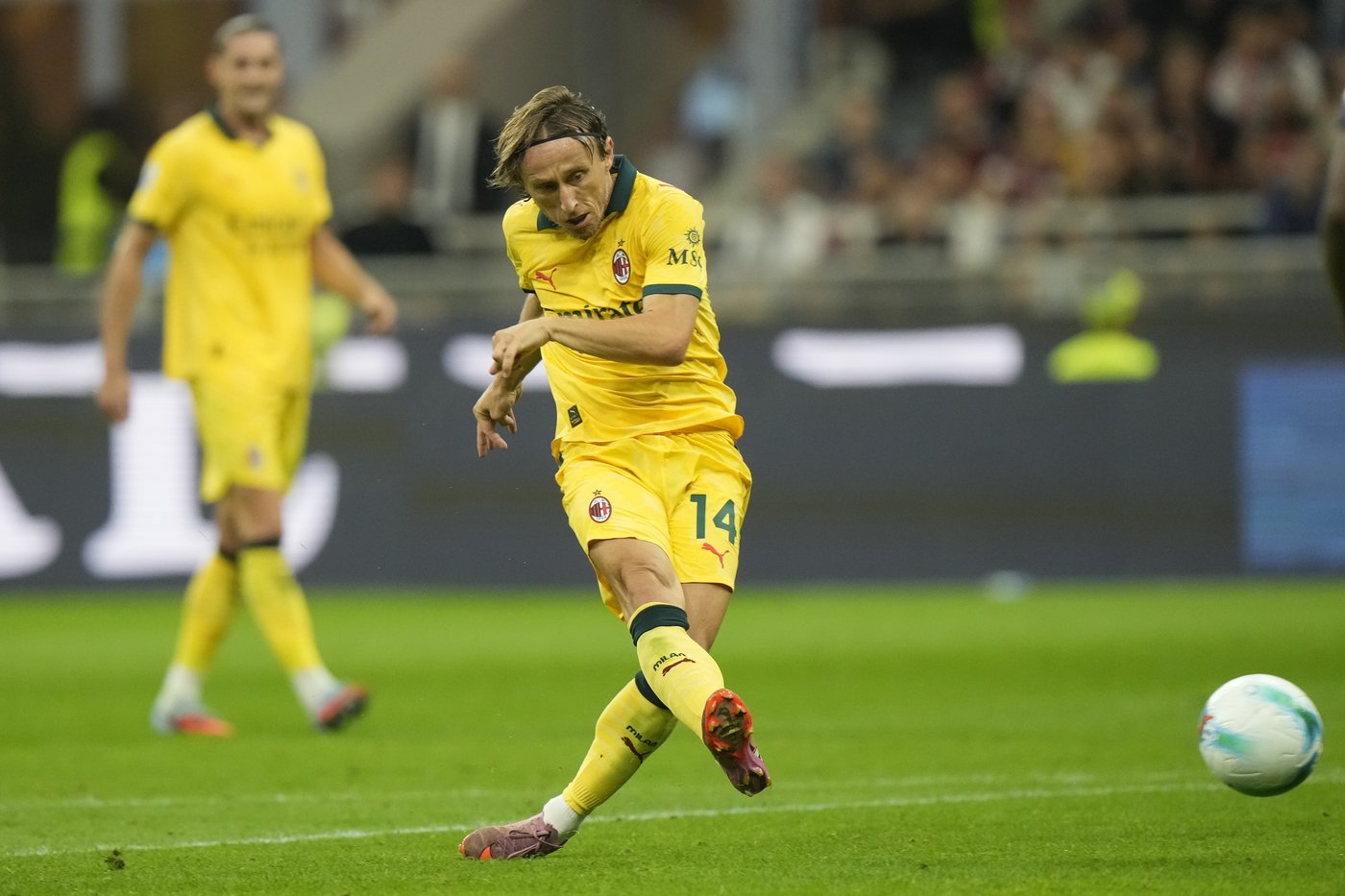 Luka Modric joins exclusive 40 club with milestone goal in Milan win | iNFOnews.ca Luka Modric joins exclusive 40 club with milestone goal in Milan win | iNFOnews.ca