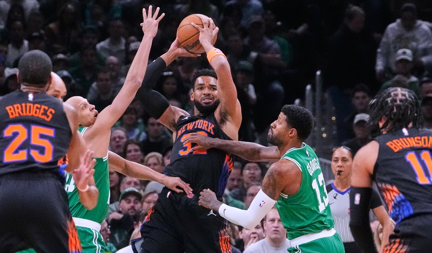 Jayson Tatum scores 36, sizzles down the stretch as Celtics fend off Knicks 107-103 | iNFOnews.ca