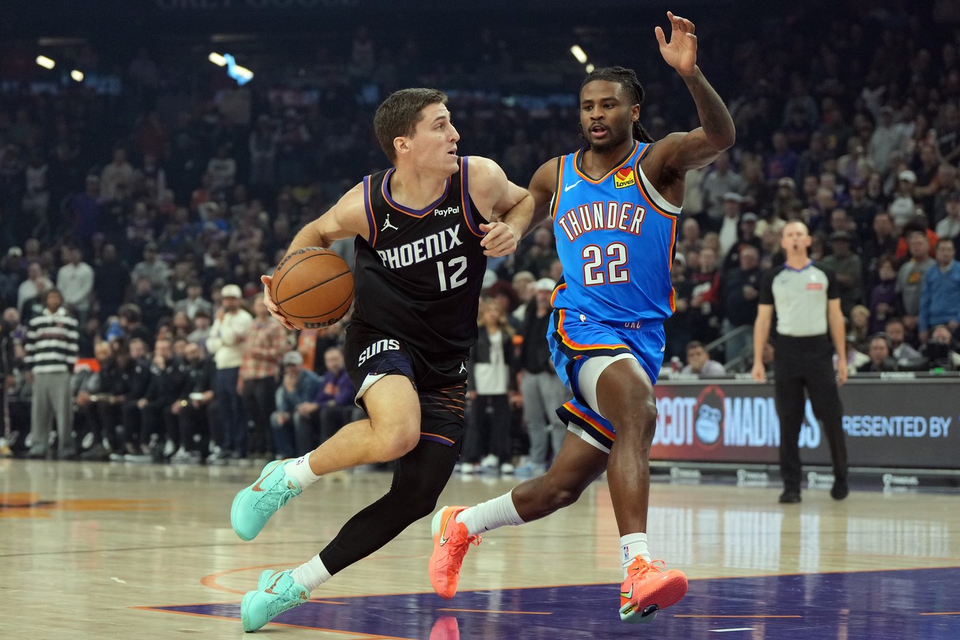 Devin Booker hits a 3-pointer with 0.7 seconds left to lift Suns over NBA-best Thunder 108-105 | iNFOnews.ca