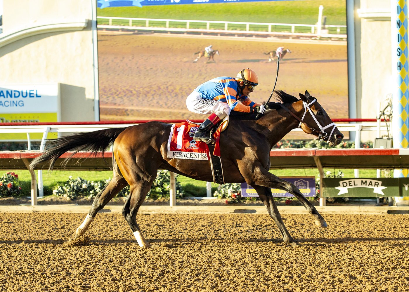 Fierceness overcomes early trouble to beat Journalism and win $1M Pacific Classic at Del Mar | iNFOnews.ca