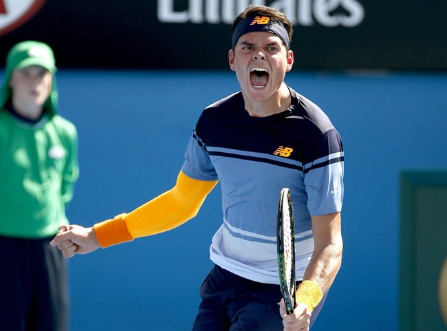 Canadian Milos Raonic beats Spain's Tommy Robredo, advances to third round | iNFOnews.ca CP36090248