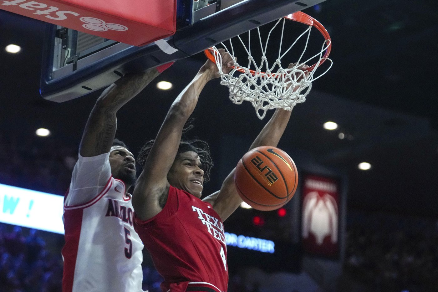 No. 20 Arizona avenge its only Big 12 loss with an 82-73 victory over No. 13 Texas Tech | iNFOnews.ca