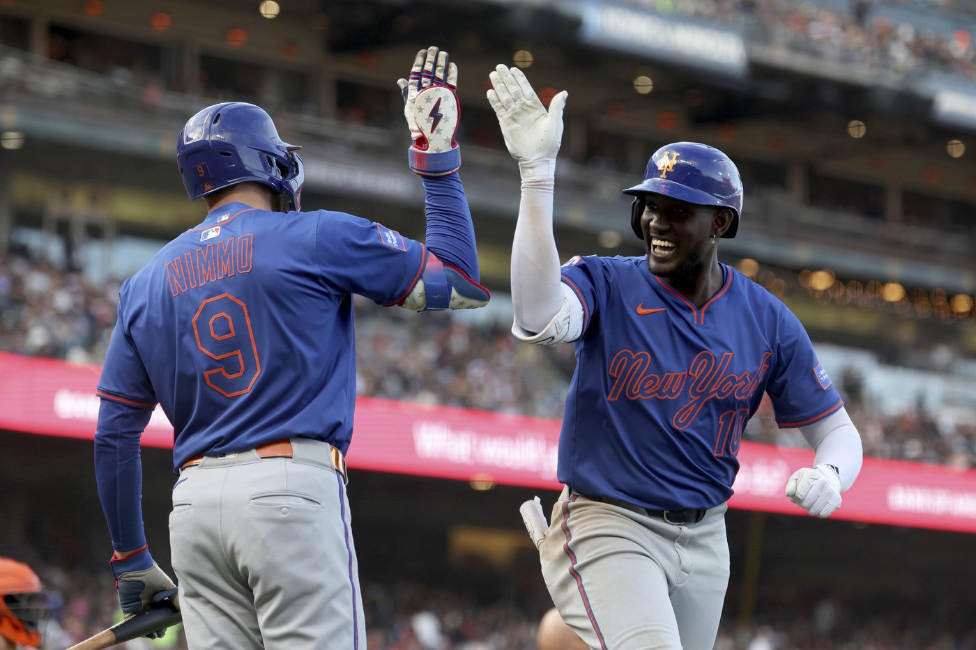 Mauricio and Soto lead Mets past Giants 5-3 for 7th straight win | iNFOnews.ca