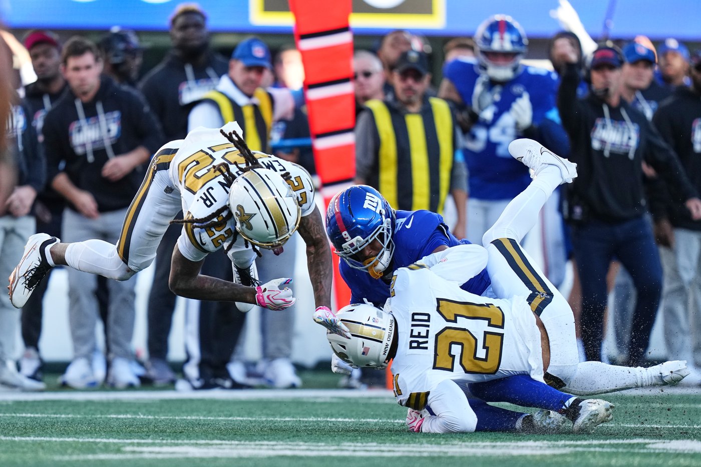 Saints look to take skid-ending effort at Giants overseas | iNFOnews.ca Saints look to take skid-ending effort at Giants overseas | iNFOnews.ca