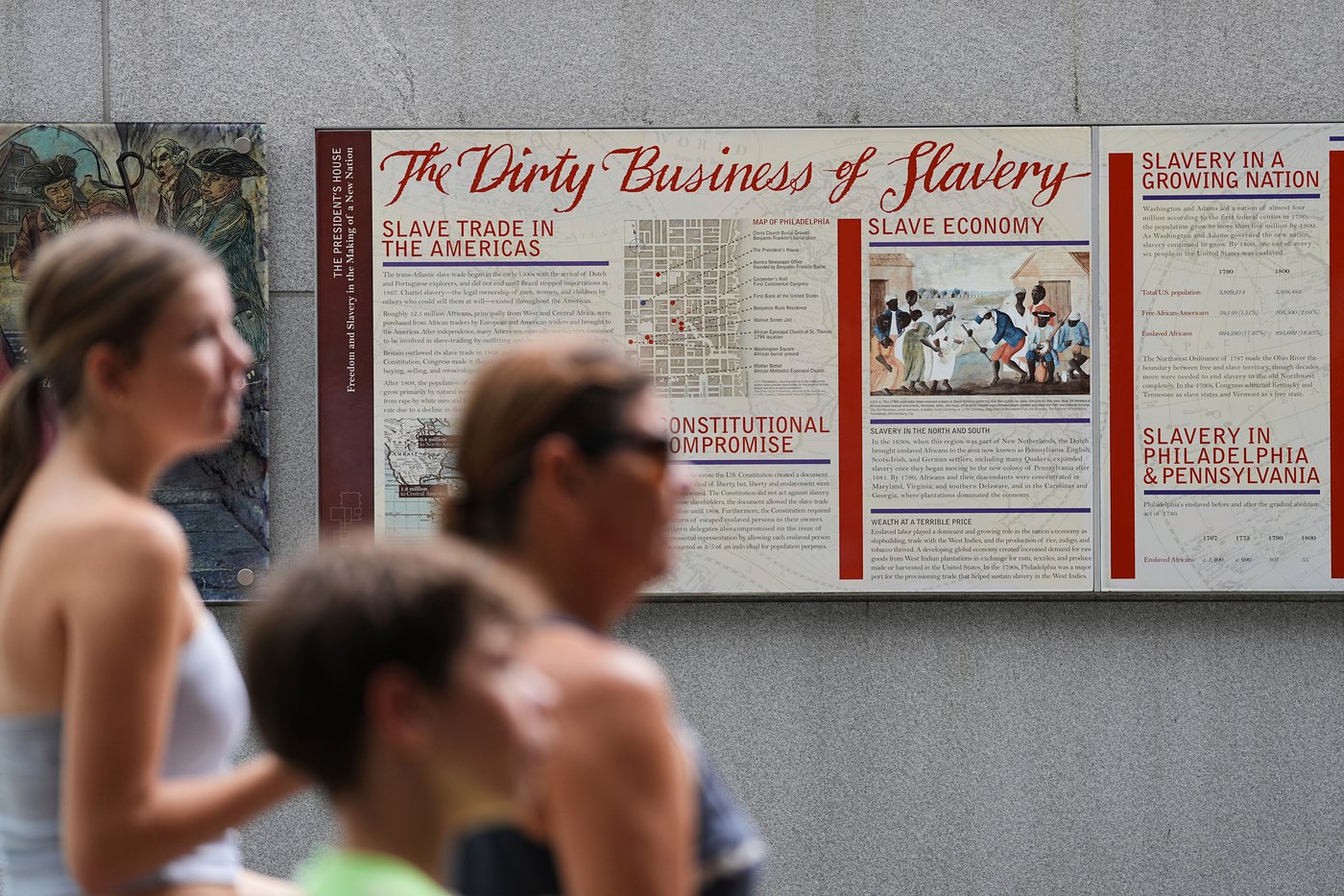 Philadelphia sues over removal of slavery exhibit at Independence National Historical Park | iNFOnews.ca