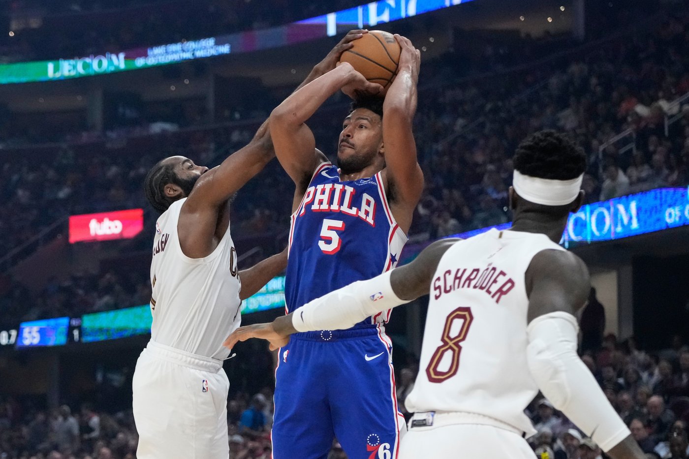 James Harden scores 21, joins 29,000-point club in Cavaliers' win over 76ers | iNFOnews.ca