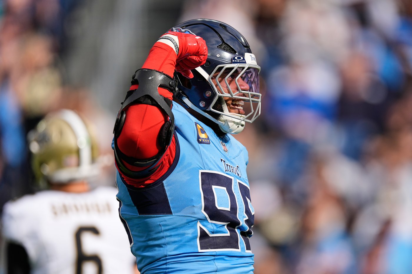 LISTEN: Titans star Jeffery Simmons says the team has a bright future because of Cam Ward | iNFOnews.ca