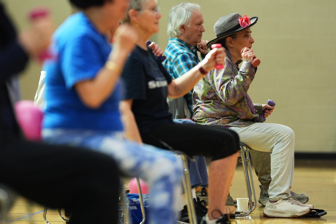 Playing hip-hop or Doris Day, older exercise instructors can speak their peers' language | iNFOnews.ca