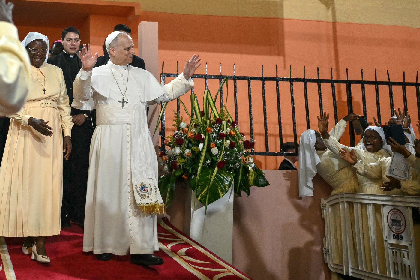 Photos of Pope Leo XIV's trip to Africa | iNFOnews.ca