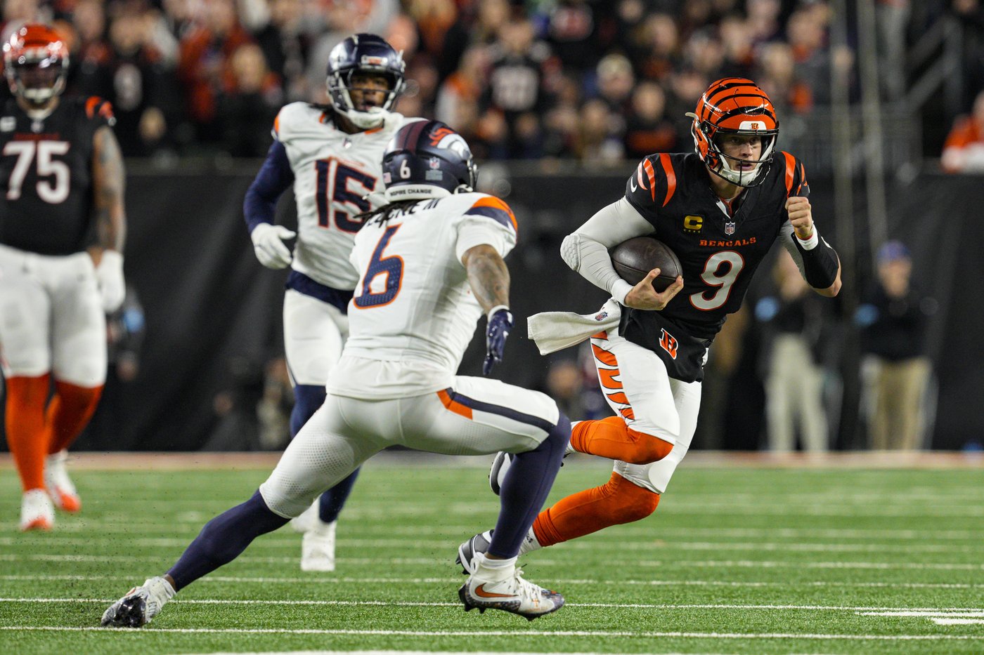 Burrow throws 3-yard TD pass to Higgins in OT as the Bengals beat the Broncos 30-24 | iNFOnews.ca Burrow throws 3-yard TD pass to Higgins in OT as the Bengals beat the Broncos 30-24 | iNFOnews.ca