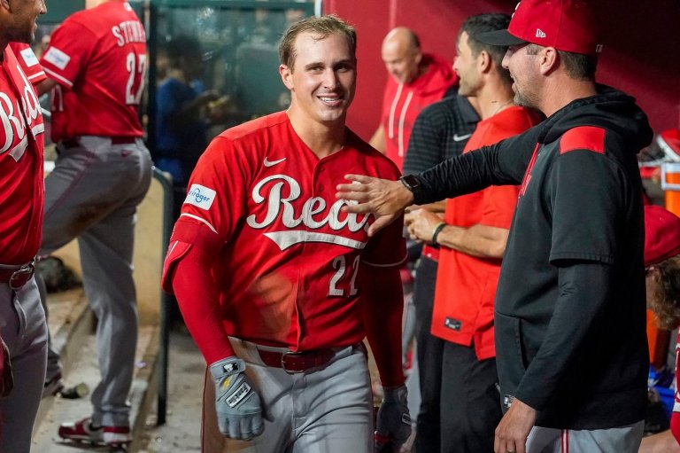 Reds' Bleday hits for cycle in 1st 4 at-bats against Diamondbacks | iNFOnews.ca