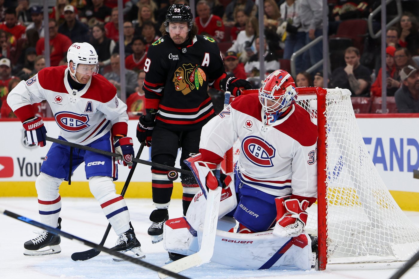 Evans scores twice as Canadiens roll past Blackhawks 4-1 | iNFOnews.ca