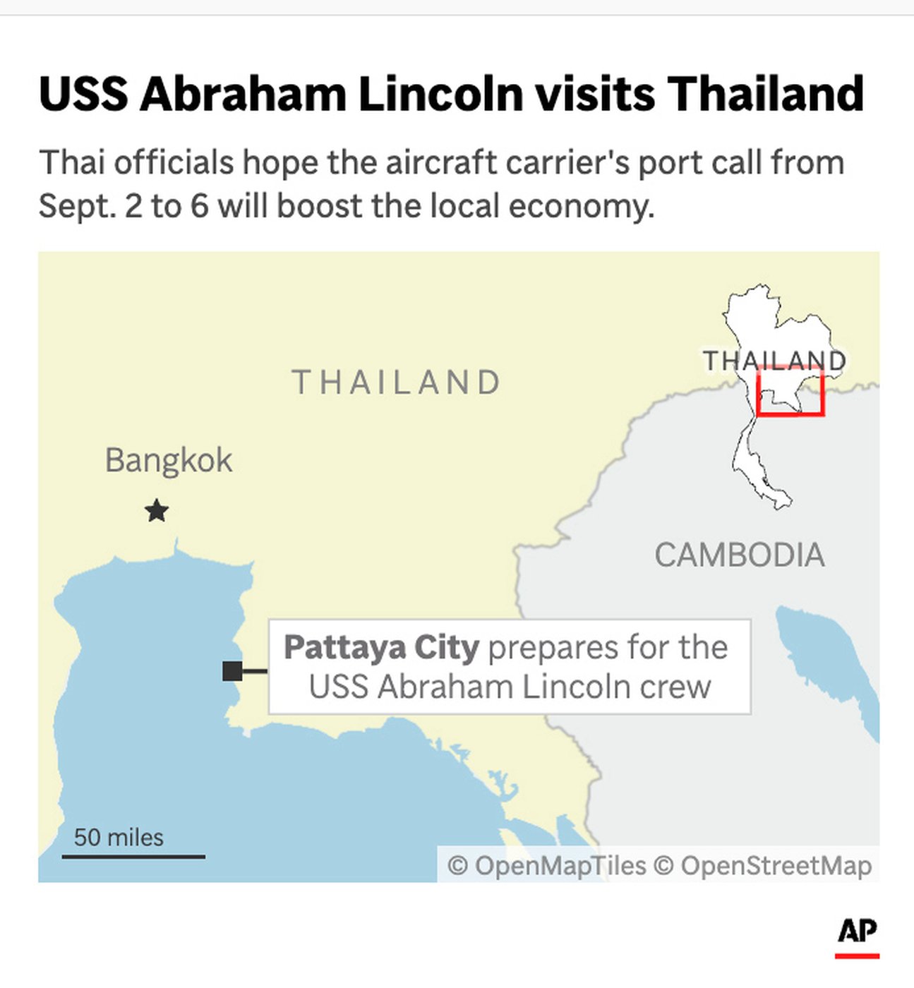 Thailand's Pattaya anticipates USS Abraham Lincoln visit following its Middle East deployment | iNFOnews.ca