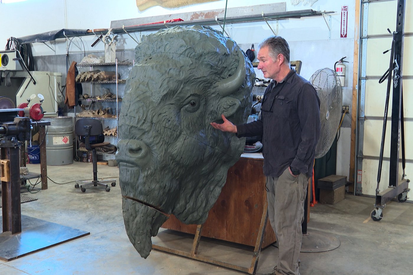 America's official mammal, the bison, gets a bronze tribute for the country's 250th birthday | iNFOnews.ca