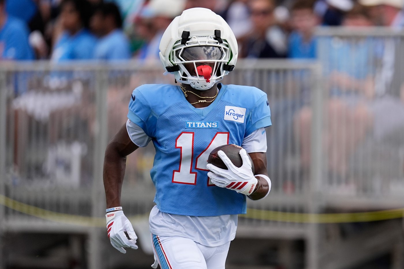 Receiver Carnell Tate leans on Calvin Ridley as Titans rookie learns new offense | iNFOnews.ca Receiver Carnell Tate leans on Calvin Ridley as Titans rookie learns new offense | iNFOnews.ca