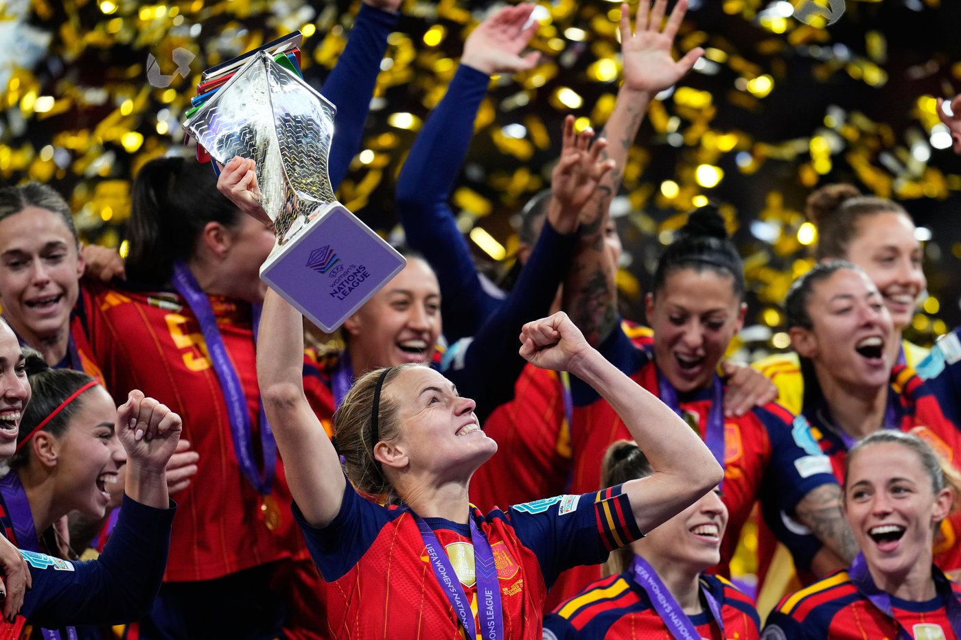 Spain keeps Women's Nations League title as Pina scores twice in 3-0 victory over Germany | iNFOnews.ca