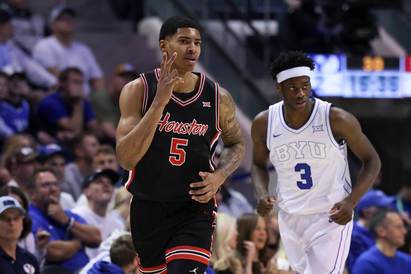 No. 8 Houston pulls away late to hand No. 16 BYU fourth straight loss, 77-66 | iNFOnews.ca