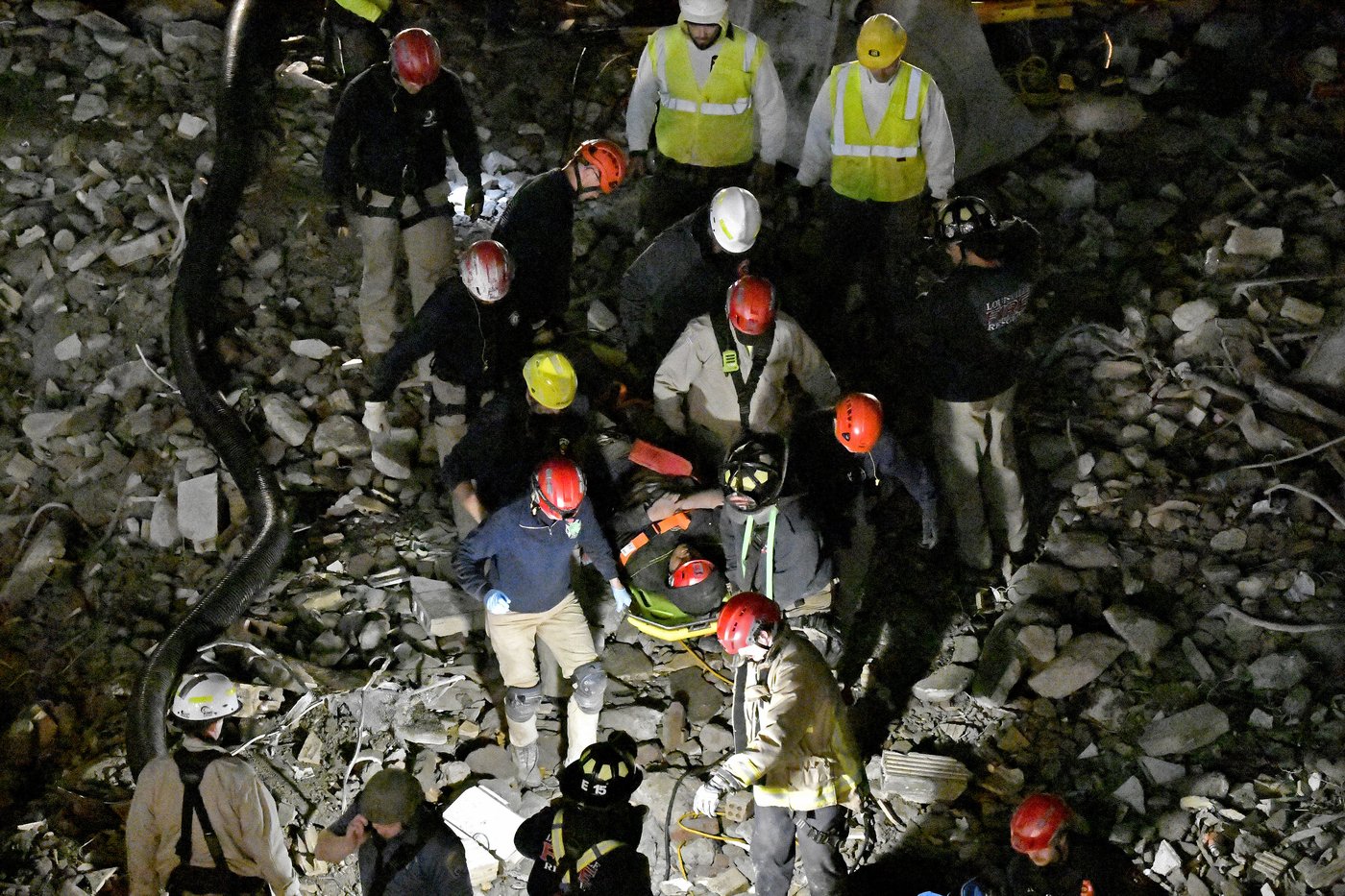 Worker rescued from rubble after construction accident in Kentucky | iNFOnews.ca